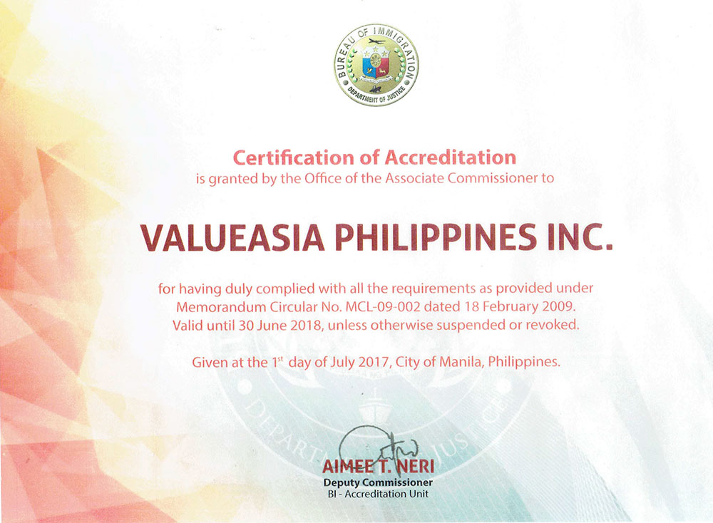 About Us | Valueasia Philippines, Inc.
